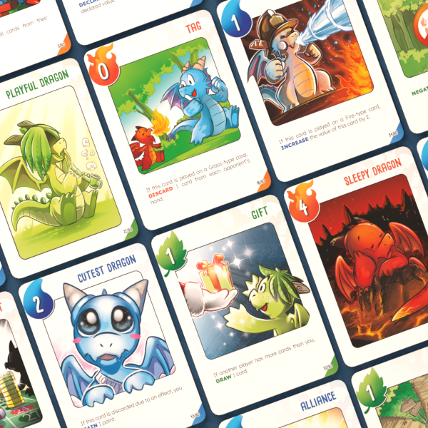 wall of cards