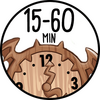 Playtime: 15 to 60 minutes